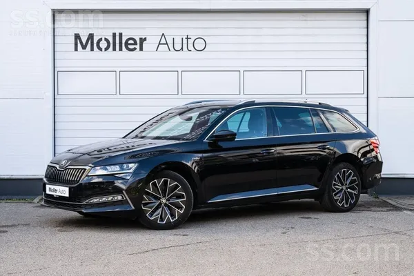Škoda Superb Laurin & Klement 2.0 Tdi (150 zs) ar automātisko pārnesumkārbu.
