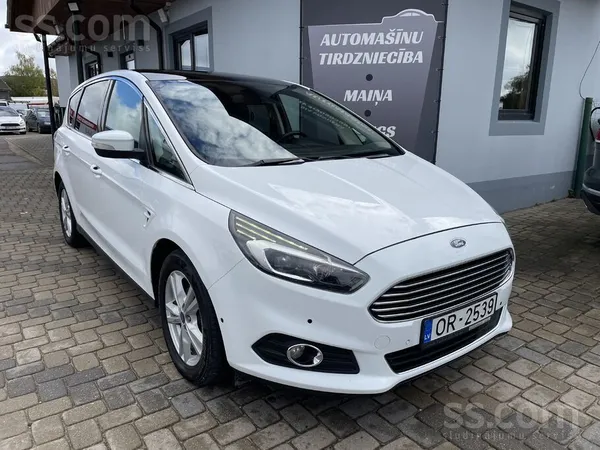 2017 Ford S-Max 2.0 Dīzeļdegviela 110.3kw/ 150zs ar Automātisko ātrumkārbu.