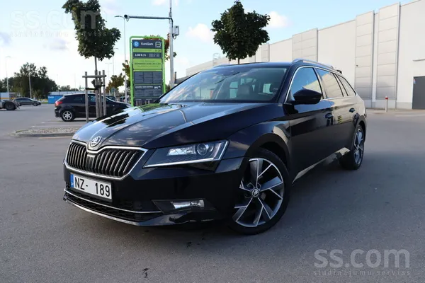 Škoda Superb Laurin & Klement komplektācijā 2.0d 140kw Automāts. Nobraukums