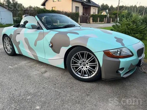 Tiek pārdots tikko no Vācijas
BMW Z4 3.0i Cabrio, ādas salons
Labā stūre,