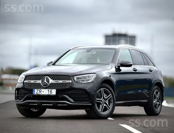 Mercedes GLC 220 2020, 2.0D dīzelis, Automāts, SUV/Apvidus, Pelēks — Latvijā