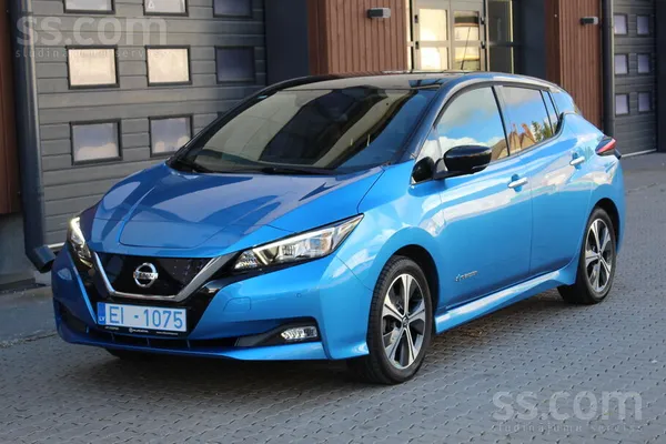 Tekna max komplektācija. Pieejams Ekii. Nissan Leaf Tekna ar 150Zs motoru, 4