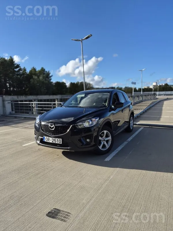 Mazda CX-5 2014, 2.2D dīzelis, Automāts, Hečbeks, Melns — Latvijā