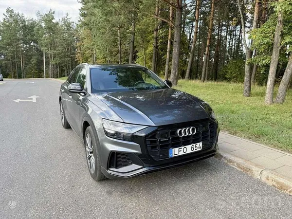Audi Q8 55 Tfsi quattro S line – pirkts jauns un ekspluatēts Lietuvā, ļoti b
