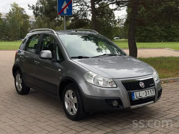 Fiat Sedici 2008, 2.0D dīzelis, Manuāls, SUV/Apvidus, Pelēks — Latvijā