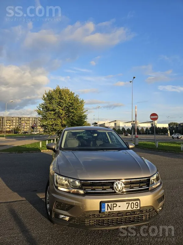 Volkswagen Tiguan 2019, 2.0D dīzelis, Automāts, SUV/Apvidus, Brūns — Latvijā