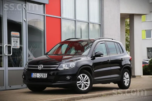 Volkswagen Tiguan 2016, 1.4 benzīns, Automāts, SUV/Apvidus, Melns — Latvijā