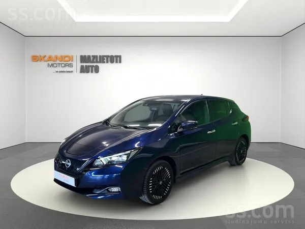 Nissan Leaf 2022, Automāts, Hečbeks, Zils — Latvijā