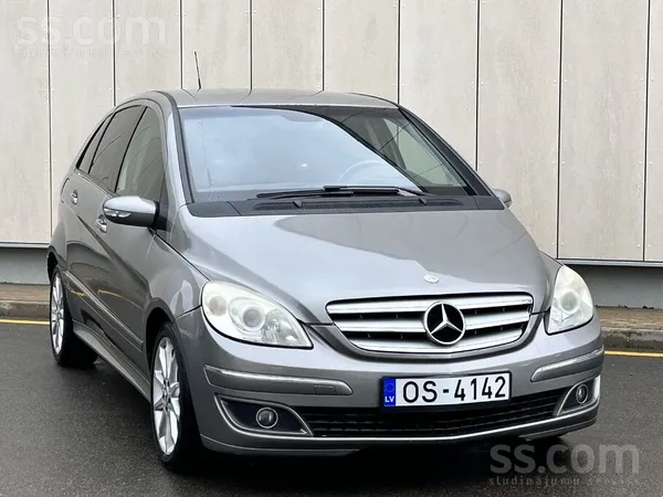 Mercedes B180 2005, 2.0D dīzelis, Automāts, Hečbeks, Pelēks — Latvijā