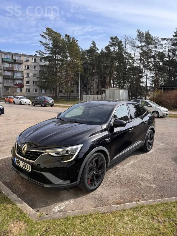 Renault Arkana 2022, 1.6H hibrīds, Automāts, SUV/Apvidus, Melns — Latvijā