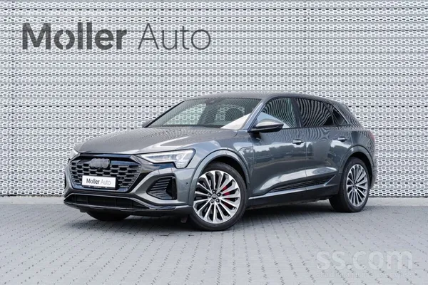 Audi Q8 E-Tron Quattro 300kw. Pvn. Ražotāja Garantija. Servisa Vēsture.