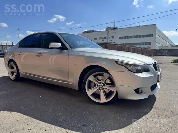 Īpašnieks pārdod BMW E60 2008. gada, ar dīzeļdzinēju M57 3.0D Twin turbo 210