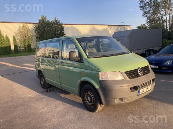 Volkswagen WV Transporter/caravella 1.9Tdi, 77Kw, 8vietas, īs