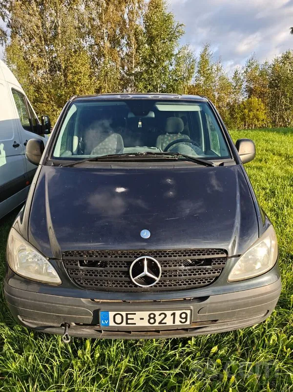 Mercedes Benz Vito 111
Aizmugure velokošā
Kārtīgs darba auto
6 mēnešus st