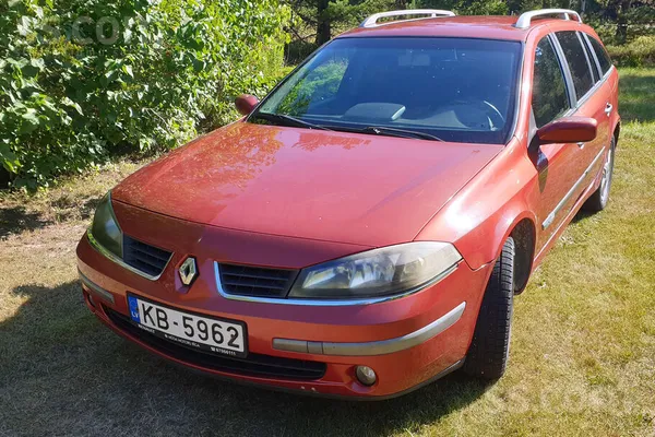 Pārdod uzticamu darba zirgu. Autiņš laika gaitā apbružājies, bet Laguna komf