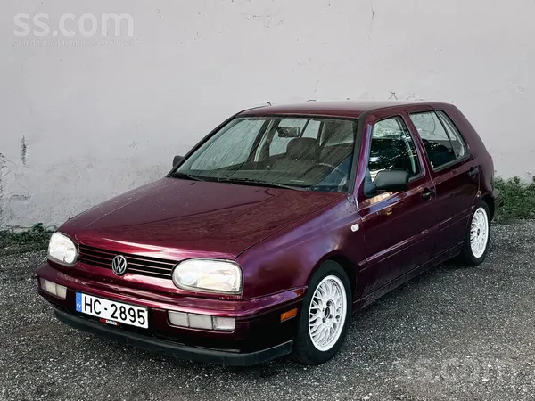 Volkswagen Orģināls, mazs nobraukums. Asv versija. 