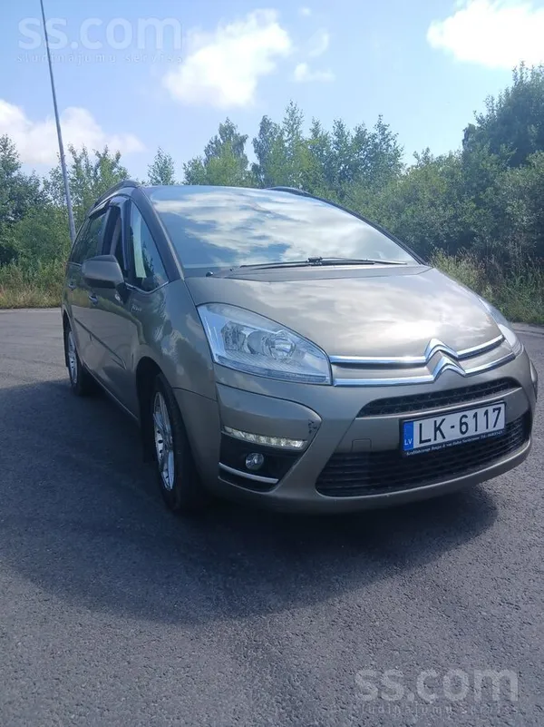 Citroen C4 Grand Picasso, 1, 6Hdi, 82kw, 112hp, 6 ātrumi, 1.reģistrācija 02.