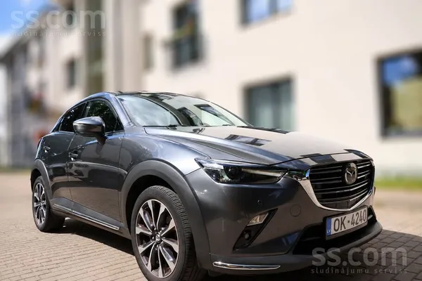 Mazda Cx-3 2.0 Skyactiv-G 150 zs Awd Sportsline, 2019, automāts ar pārslēgša