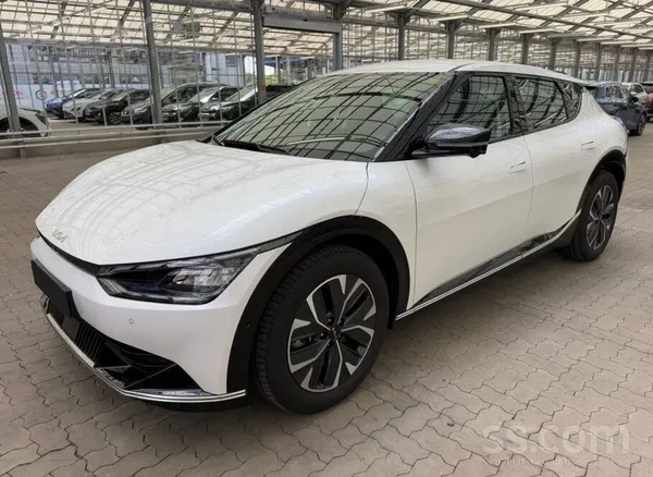 Auto ir pieejams Ekii10 atbalsts. Kia Ev6, 77.4 kWh. , 05.2023.
Krāsa: Snow