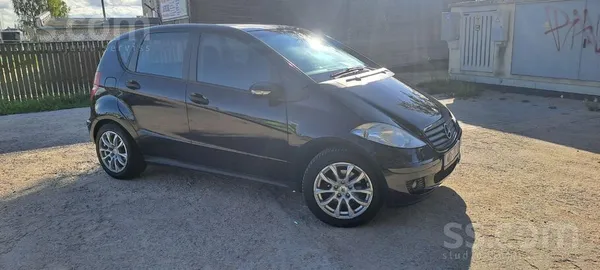 Mercedes A180 2006, 2.0D dīzelis, Automāts, Hečbeks, Melns — Latvijā