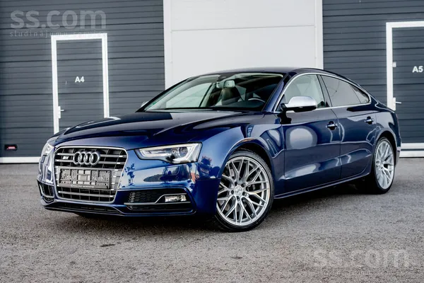 Audi S5 2015, 3.0 benzīns, Automāts, Sedans, Zils — Latvijā