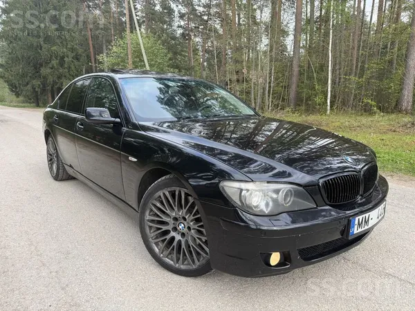 Pārdodu Bmw 730d e65 2007. gada 170kw, tehniski un vizuāli labā stāvoklī, ar