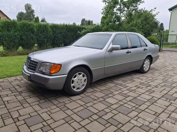 Mercedes W140 S500 ar VS, bez rūsas, soft close, braukts va