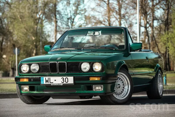 BMW Pārdod Teicamu BMW E30 Cabrio. 