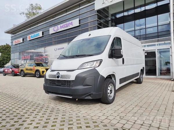 Citroen Jumper 2025, 2.2D dīzelis, Manuāls, Balts — Latvijā