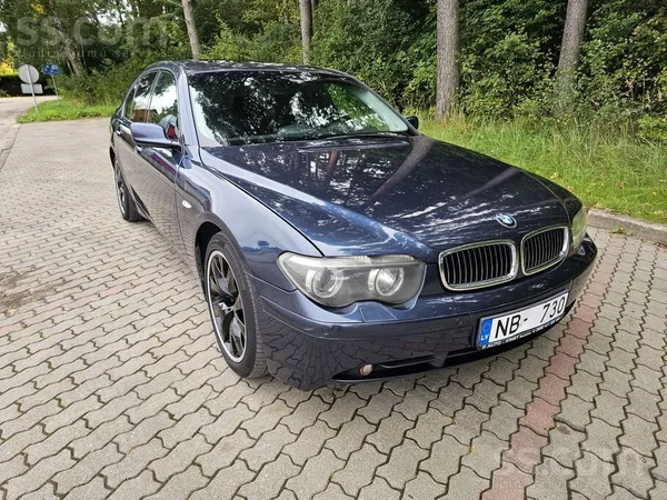 BMW Pārdod labu un uzticamu BMW 730I. Mašīna tehniski 