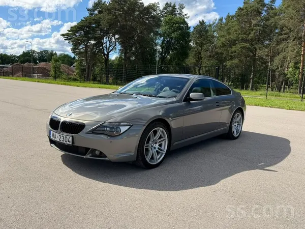 BMW 645Ci E63 Coupe
4.4 V8 benzīns (N62), 333 ZS, automāts, aizmugurējā pie