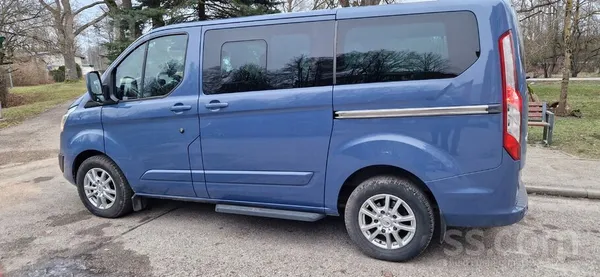 Ford Tourneo 2014, 2.2D dīzelis, Manuāls, Furgons, Zils — Latvijā