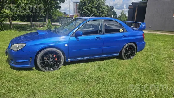 Subaru Impreza 2001, 2.0 benzīns, Manuāls, Sedans, Zils — Latvijā