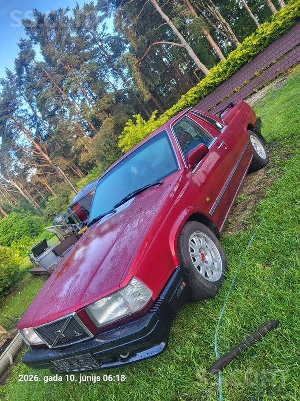 Volvo 740 1990, 2.3 benzīns, Manuāls, Pikaps, Sarkans — Latvijā