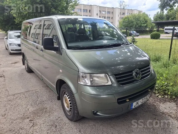 Volkswagen VW Caravelle T5 2008, Lwb (garā bāze) 2.5D 96kW. M