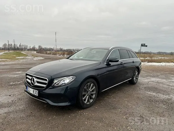 Mercedes E200 2017, 2.0D dīzelis, Automāts, Universāls, Zaļš — Latvijā