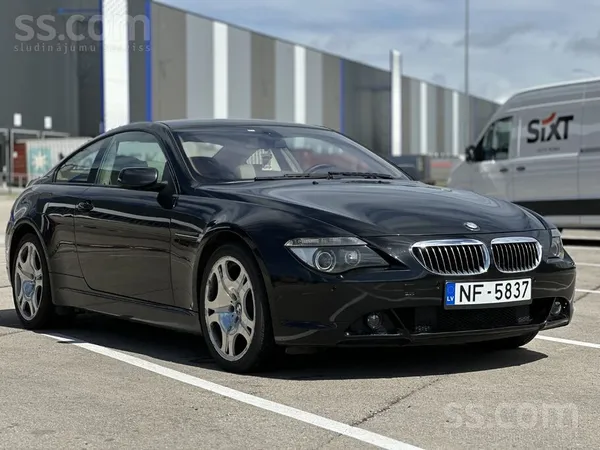 BMW E63 645i 
245kw v8 ar 333zs
2004g mazais cela nodoklis 150€
Recaro sa