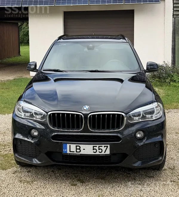 BMW X5 2017, 3.0D dīzelis, Automāts, SUV/Apvidus, Melns — Latvijā