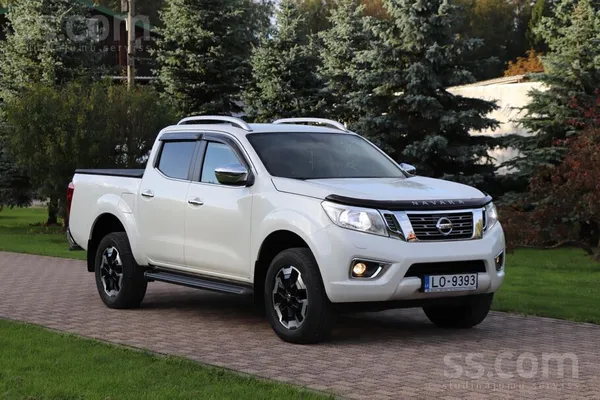 Nissan Navara 2021, 2.3D dīzelis, Automāts, Pikaps, Balts — Latvijā