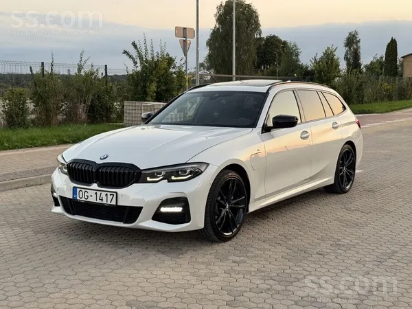 BMW G21 Plug-in Hybrid, 2021. gada, automāts, ļoti labā stāvoklī gan tehnisk