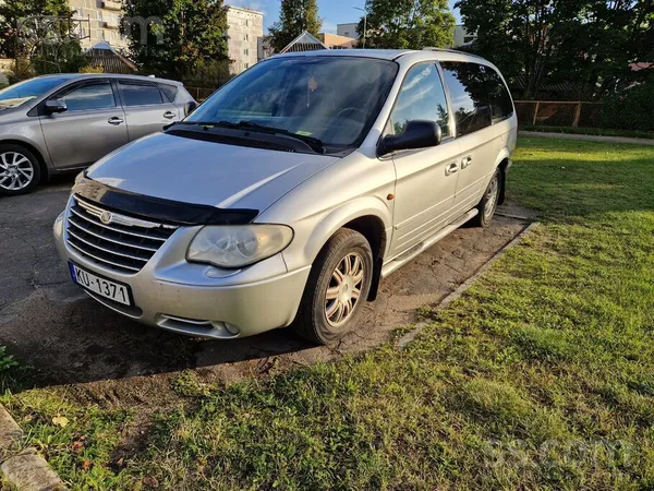 Chrysler Grand Voyager 2007, 2.8D dīzelis, Automāts, Furgons, Pelēks — Latvijā