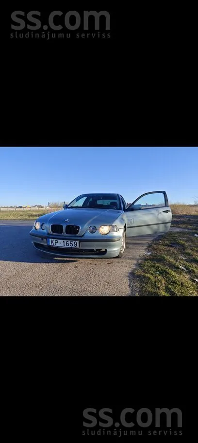 BMW Pārdodu BMW E46 Compact laba bāze driftam vai vien