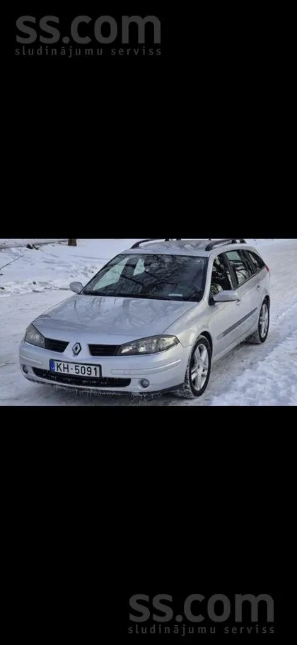 Renault Ar tehnisko apskati pārdodu ietilpīgu un ekonomisk