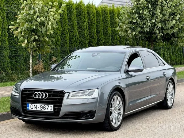 Audi A8 3.0i 250kw Quattro 8G-Tronic / Laser Light / Long Versija / Oriģināl