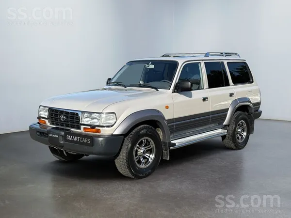 Toyota Land Cruiser 80 4.2 TD, manuālā pārnesumkārba, tiltu pilnpiedziņa. Īp
