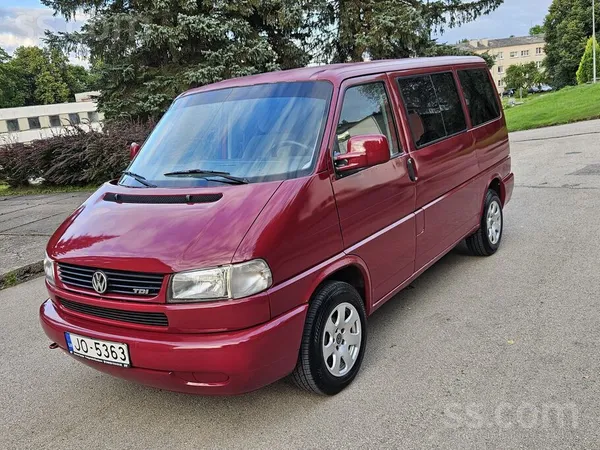 T. a. līdz 07.2027 / T4, Pasažieru, 2.5tdi / Manuālā ātr. Kārba
Pirmā Reģist