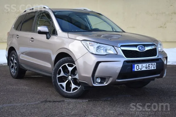 Subaru Subaru Forester (2015.g) Gaiši pelēka Met. 