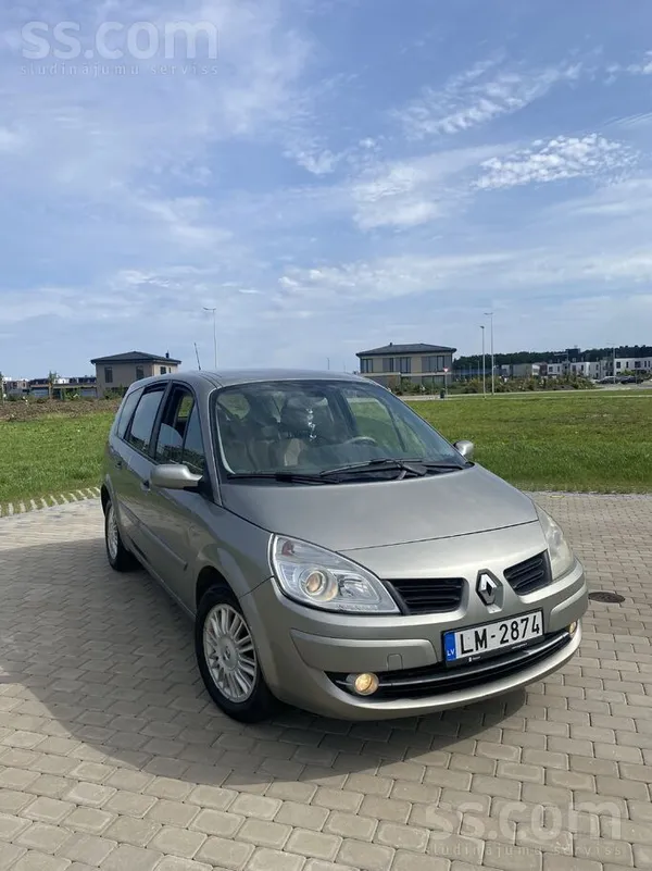 2007 Renault Megane Scenic
1.9dci 96kw
Sēdies, brauc. 
Dīzelis, 6 robu ma