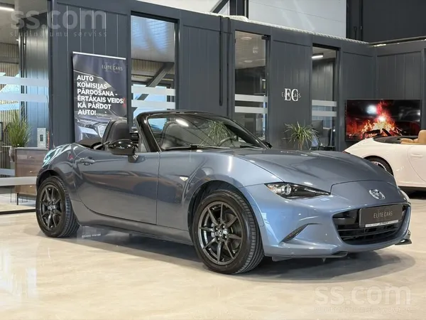 Mazda MX-5 2017, 1.5 benzīns, Manuāls, SUV/Apvidus, Zils — Latvijā