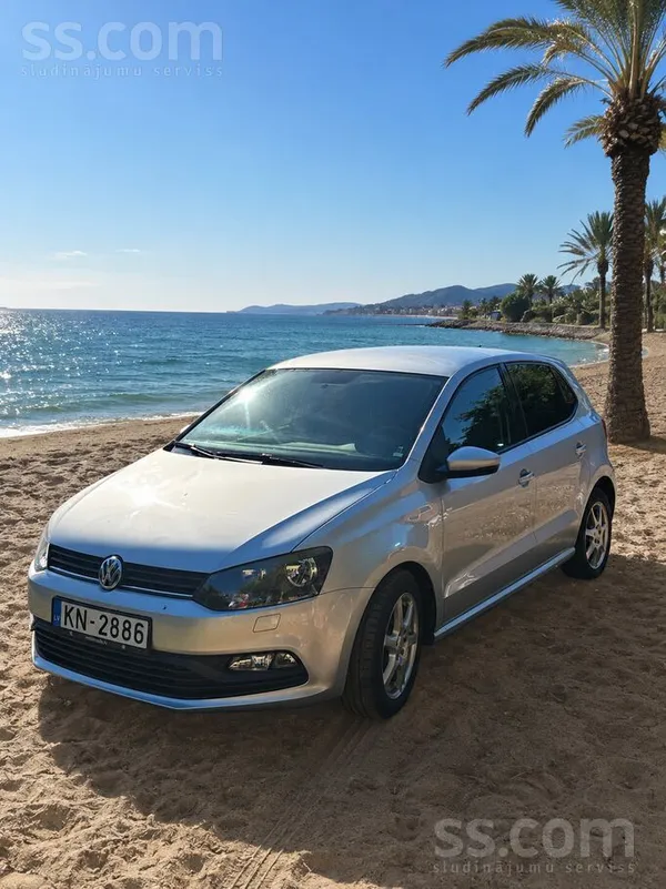 Pārdodu VW Polo 6R 2016 gada, 1.0 benzīns Bluemotion technology. Pirkta Moll